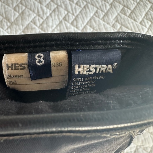 HESTRA Ladies Mittens, Size 8, no power, heaters are removed - Picture 3 of 5